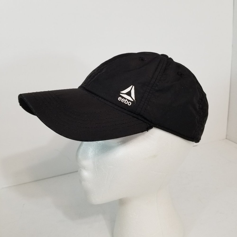 eebo Snapback Cap by Reebok Black logo adjustable hat